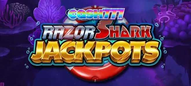 Tampilan visual bawah laut dalam permainan slot Razor Shark Jackpots